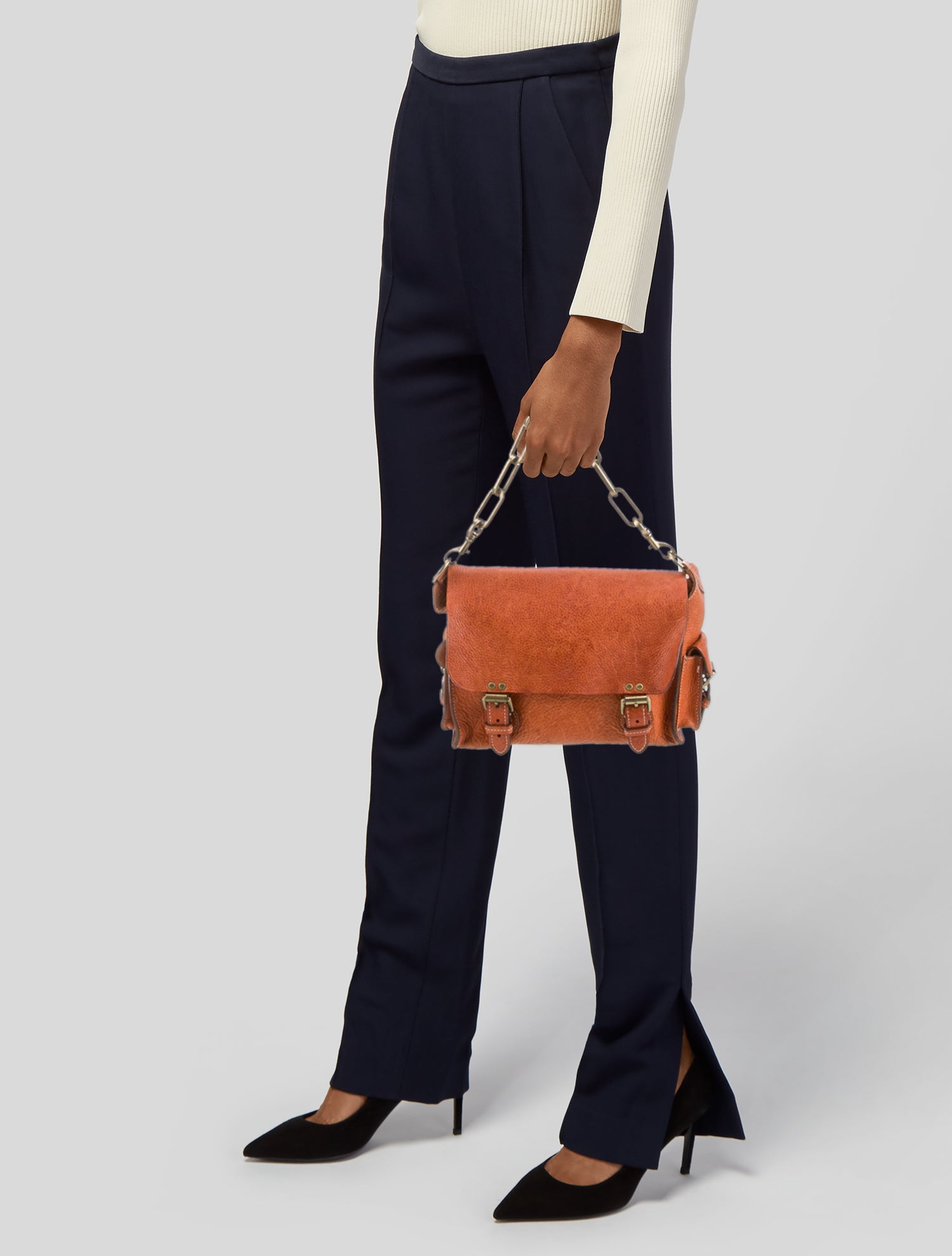 Mulberry Leather Shoulder Bag