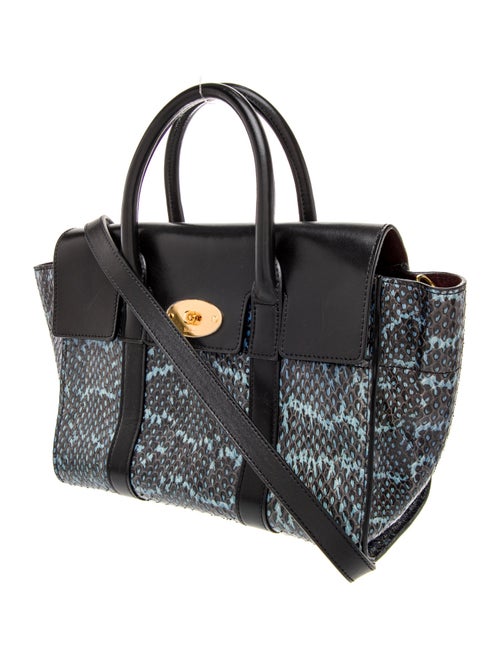 Mulberry Snakeskin Top Handle Bag