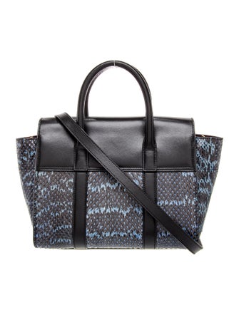 Mulberry Snakeskin Top Handle Bag