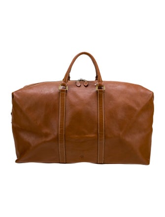Mulberry Leather Weekender Bag