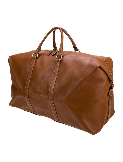 Mulberry Leather Weekender Bag