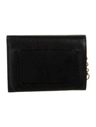 Mulberry Leather Trifold Wallet