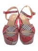 Mulberry Printed Sandals