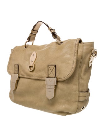 Mulberry Leather Top Handle Bag