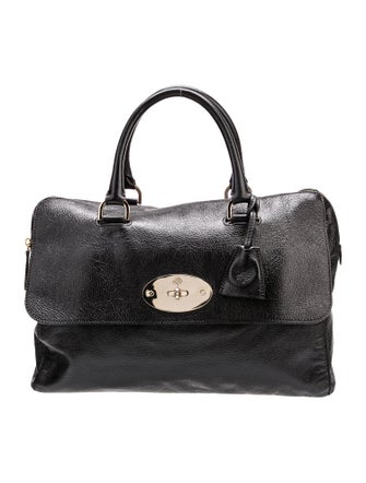 Mulberry Leather Top Handle Bag