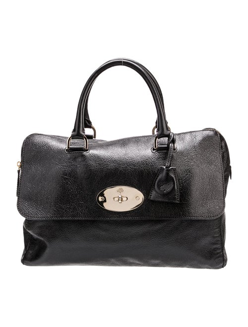 Mulberry Leather Top Handle Bag