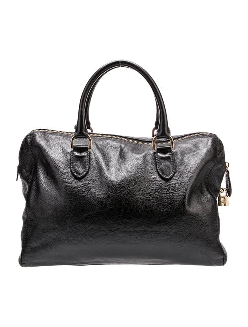 Mulberry Leather Top Handle Bag