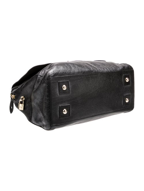 Mulberry Leather Top Handle Bag