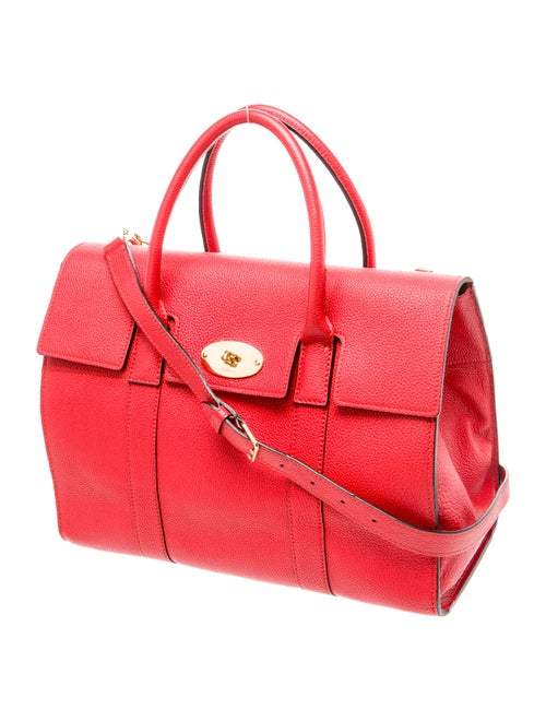 Mulberry Leather Top Handle Bag