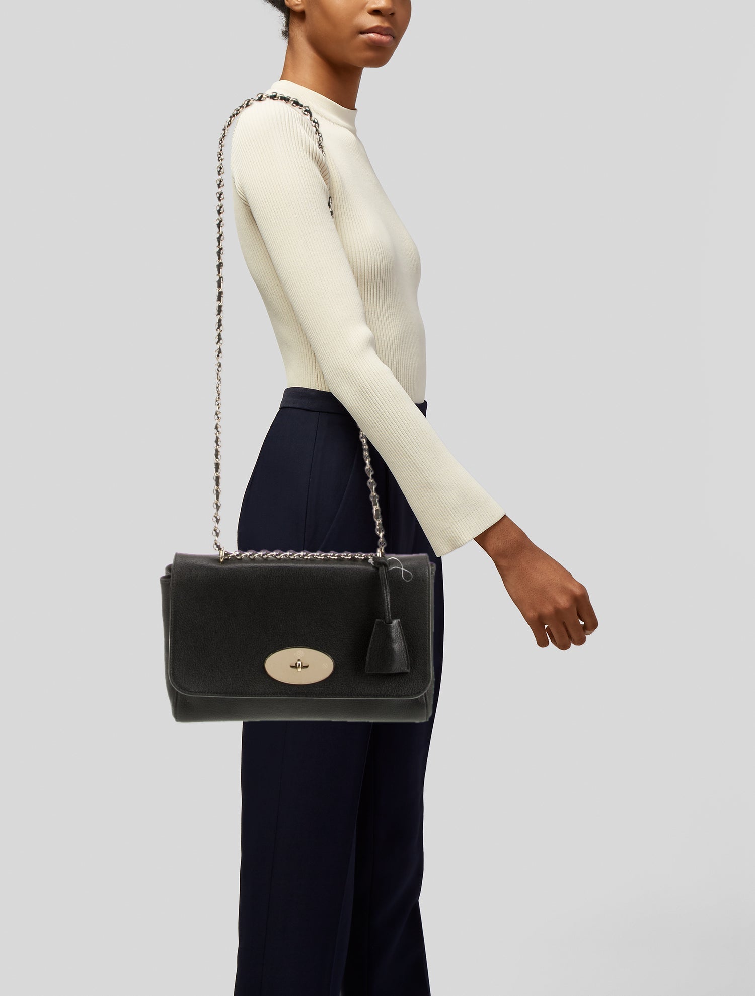 Mulberry Leather Shoulder Bag