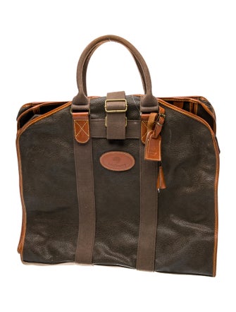 Mulberry Leather Weekender Bag