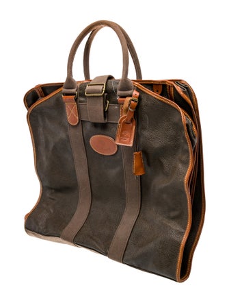 Mulberry Leather Weekender Bag