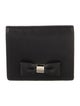 Mulberry Bow Accented Leather Wallet Leather Wallet
