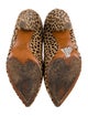 Mulberry Ponyhair Animal Print Pumps