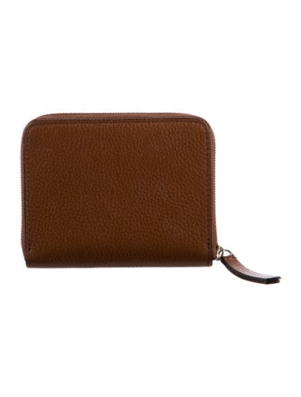 Mulberry Leather Compact Wallet
