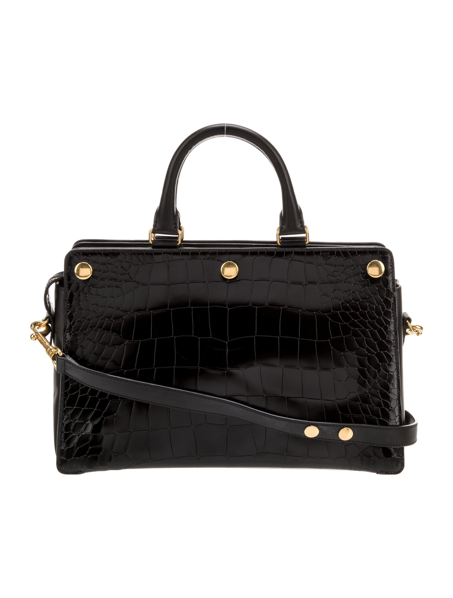 Mulberry Embossed Leather Chester