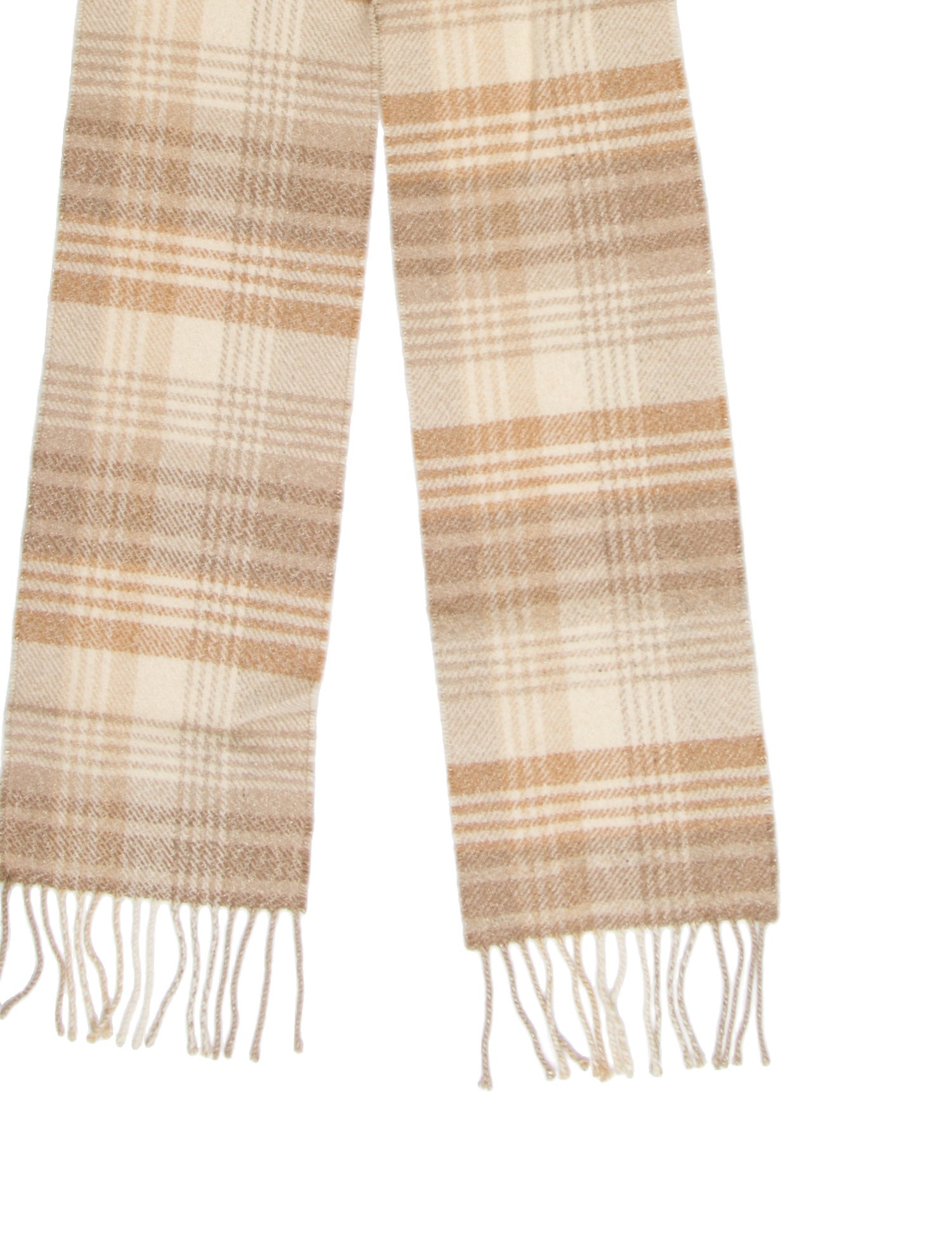 Mulberry Merino Wool Striped Scarf