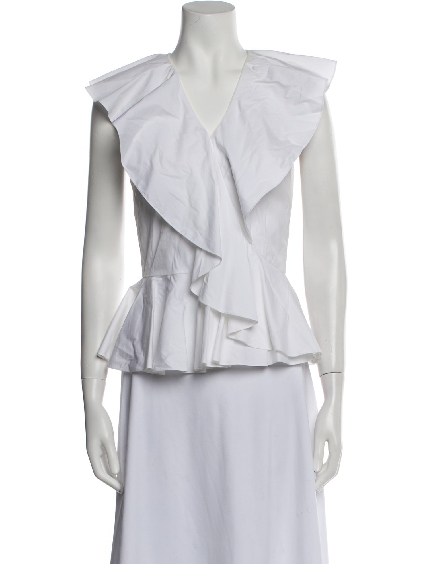 Mulberry V-Neck Short Sleeve Blouse