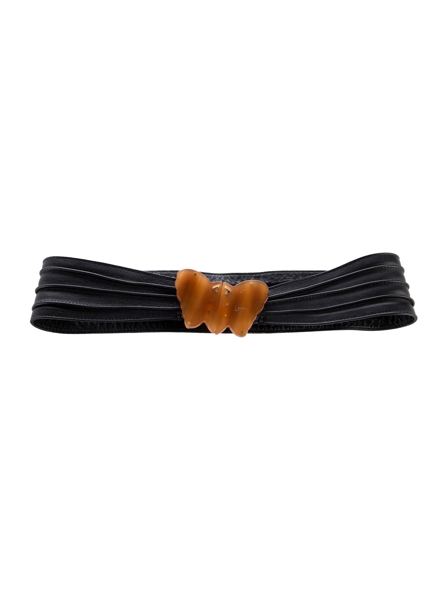 Mulberry Wide Leather Waist Belt
