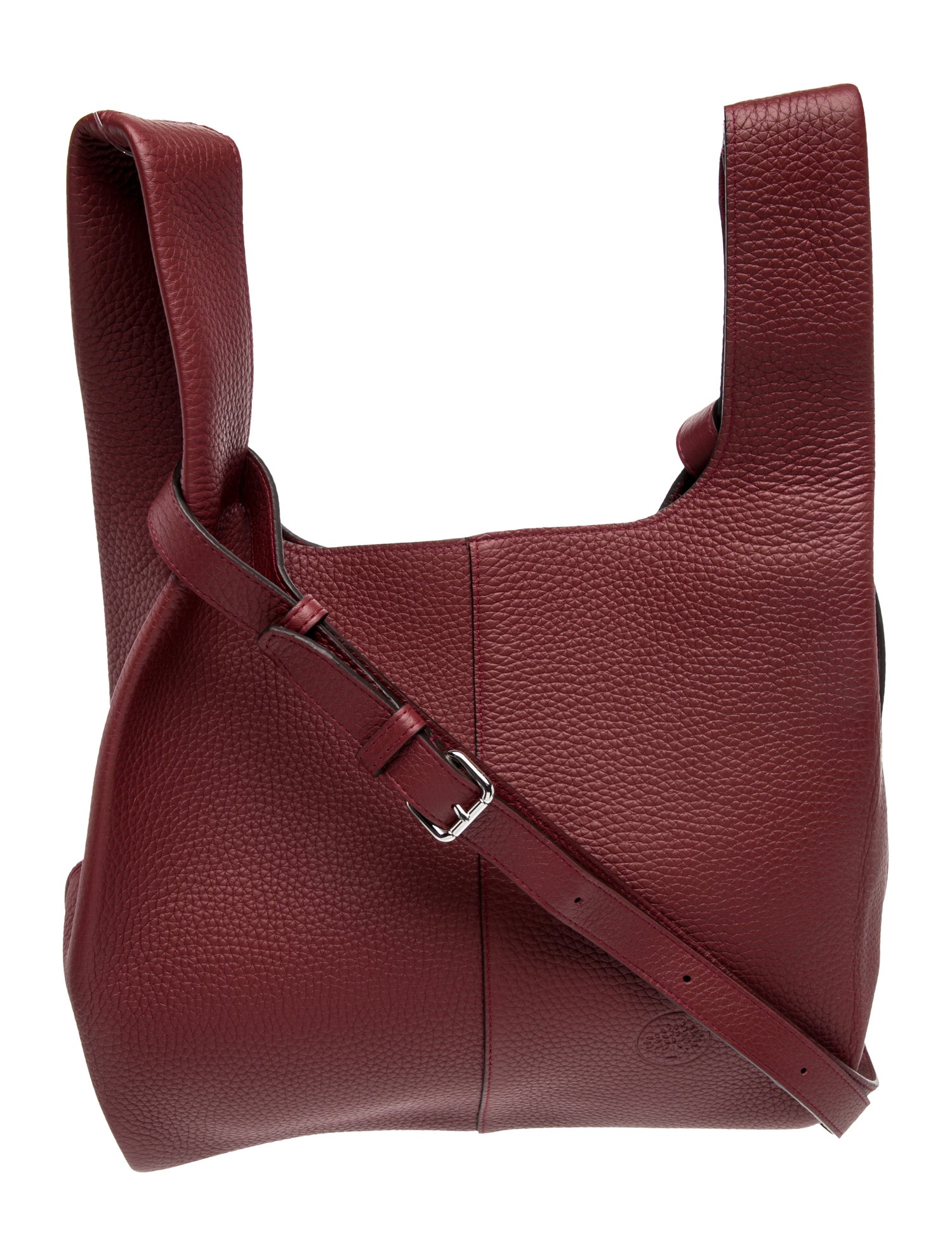 Mulberry Leather Messenger Bag