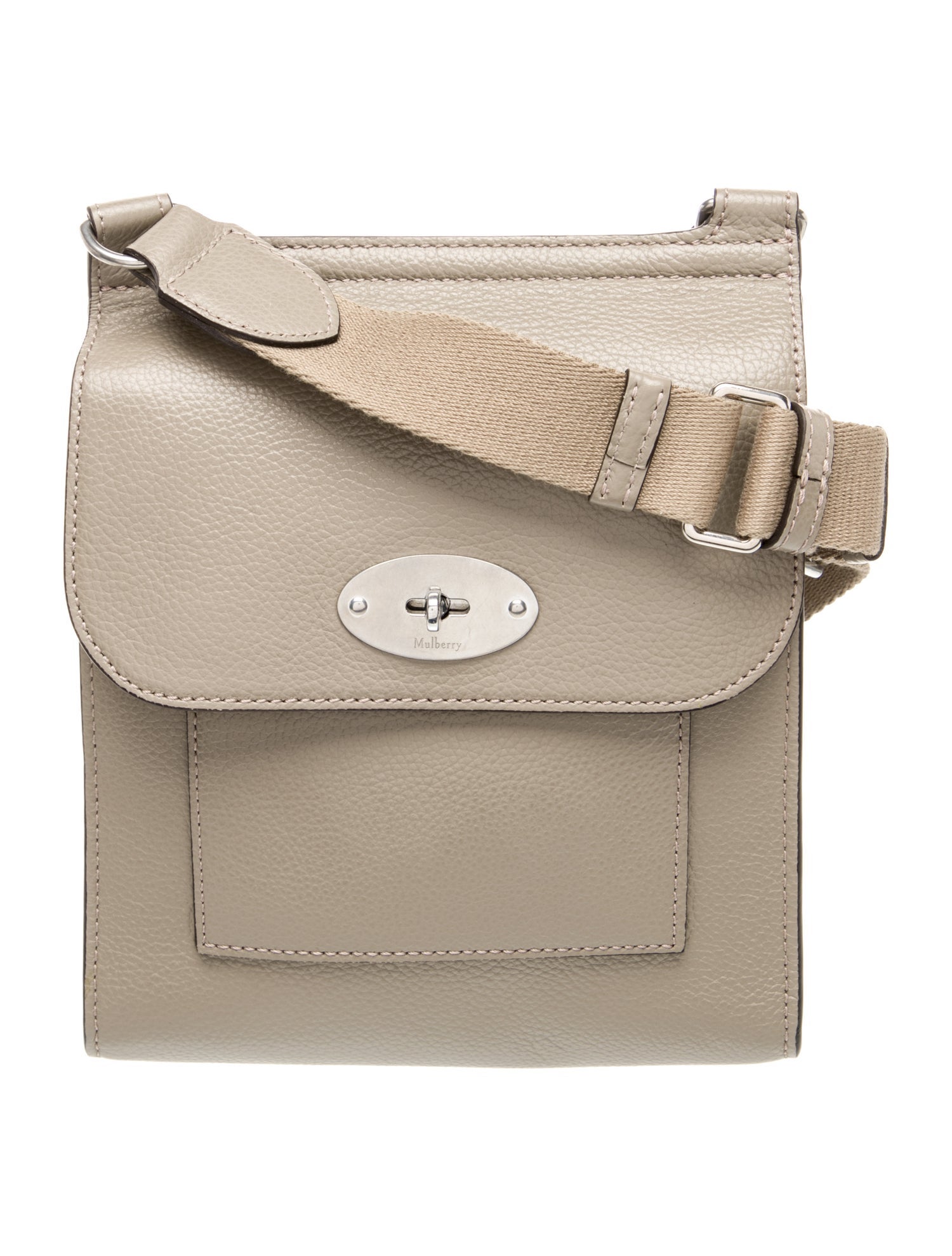Mulberry Leather Crossbody Bag