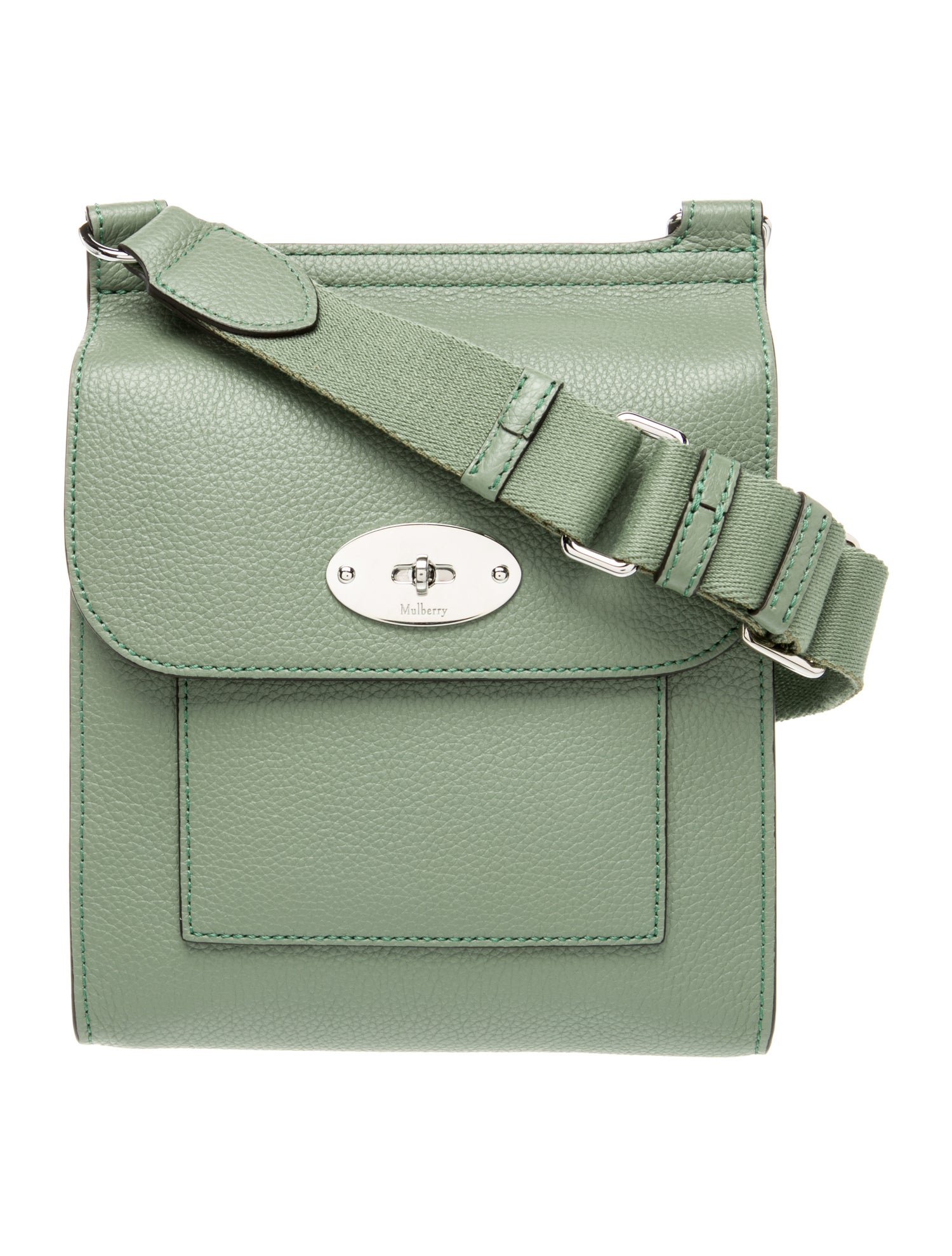 Mulberry Leather Crossbody Bag