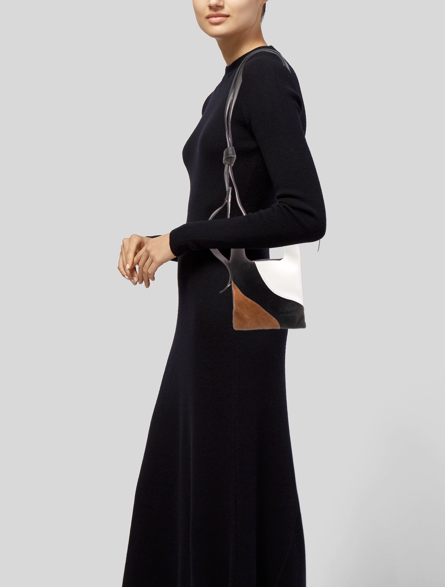 Mulberry Suede Crossbody Bag