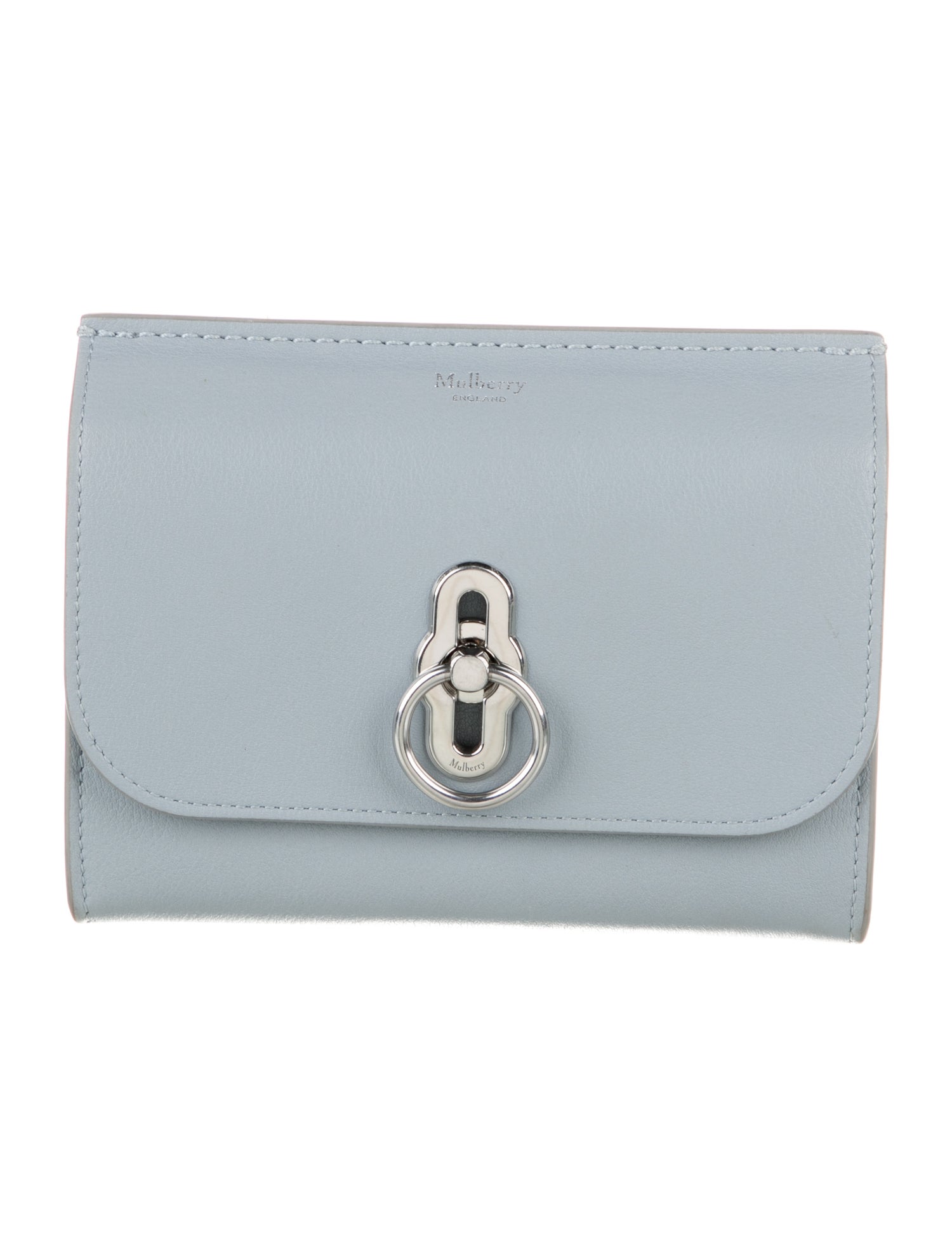 Mulberry Leather Compact Wallet