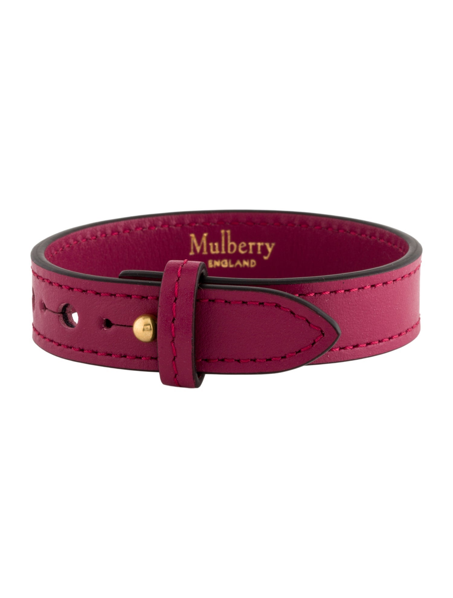 Mulberry Leather Wrap Bracelet