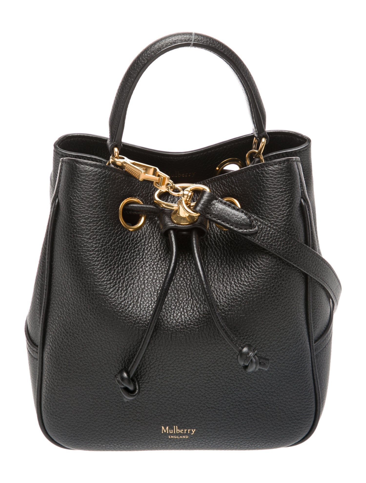 Mulberry Leather Bucket Bag