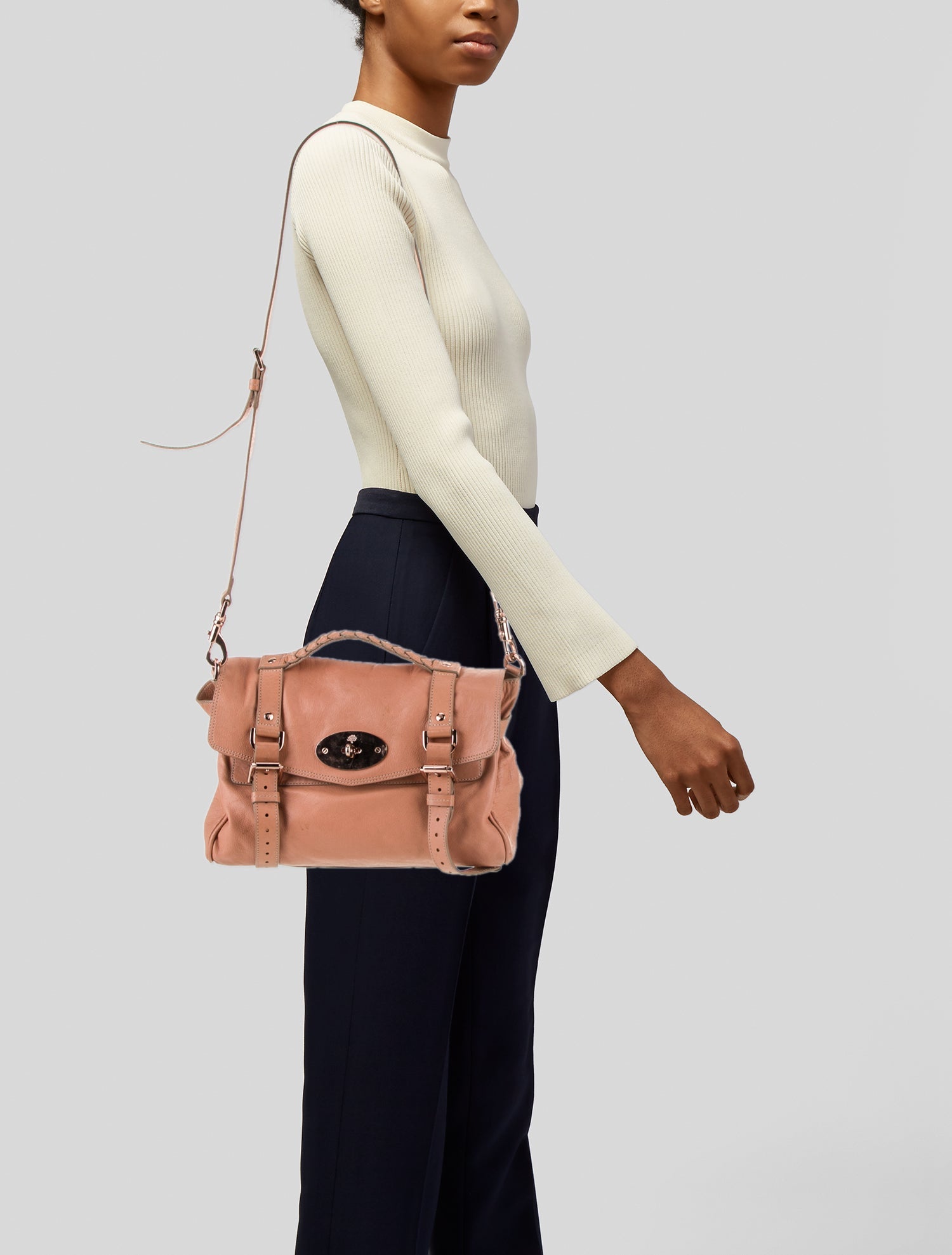 Mulberry Leather Shoulder Bag