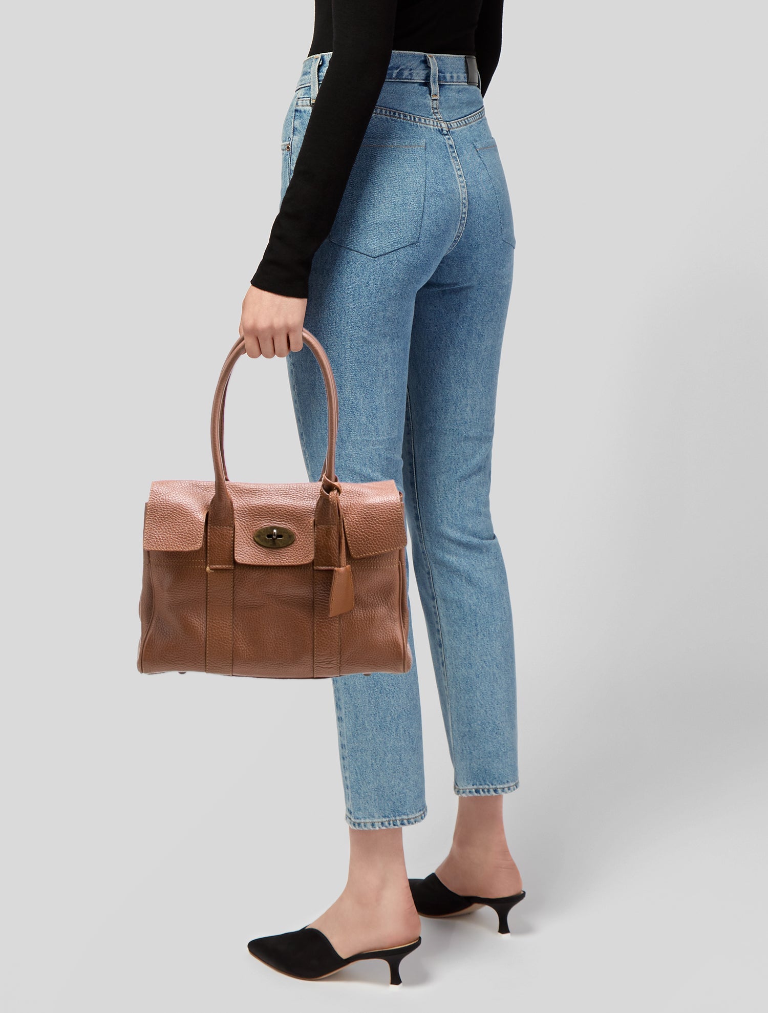 Mulberry Leather Shoulder Bag