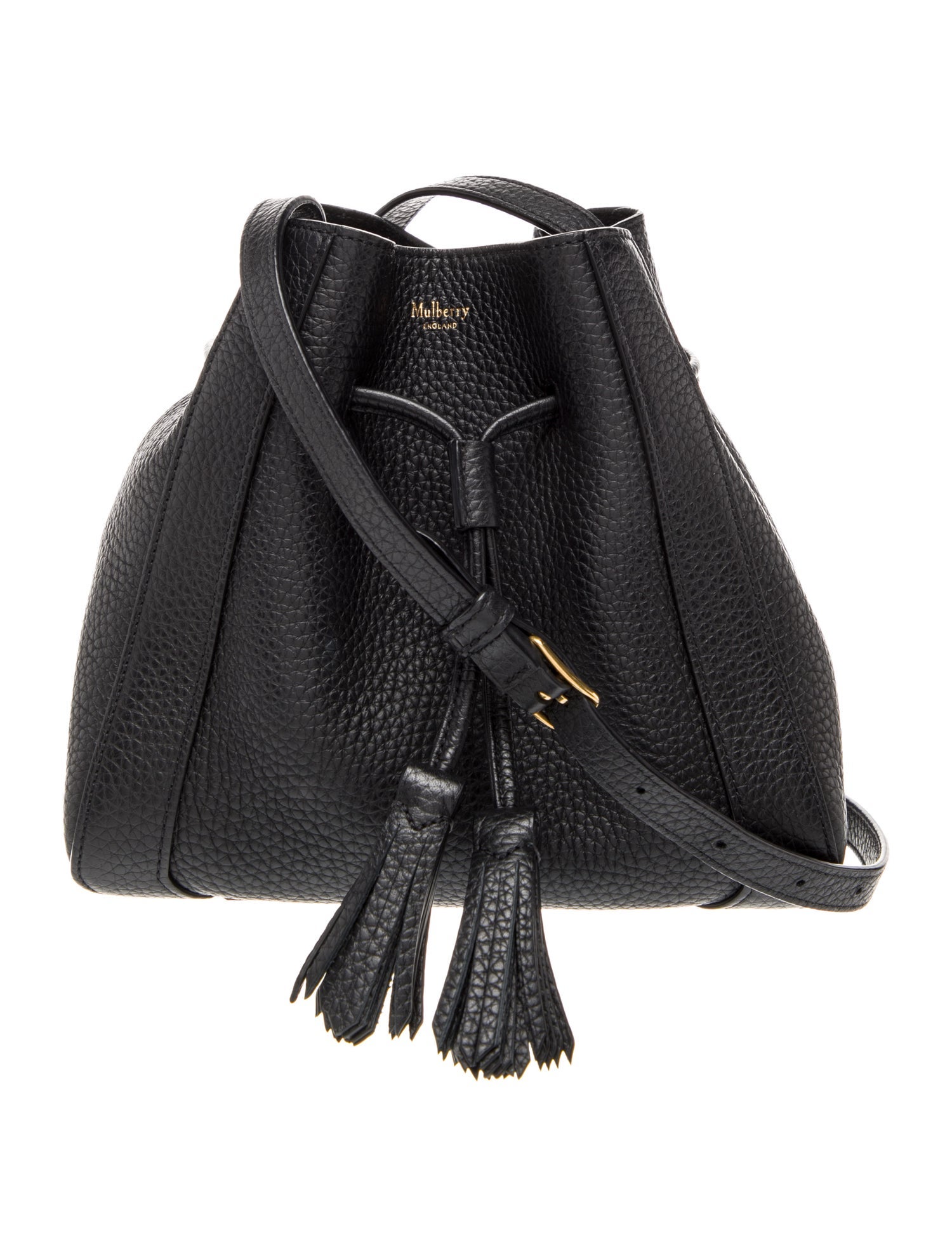 Mulberry Leather Bucket Bag