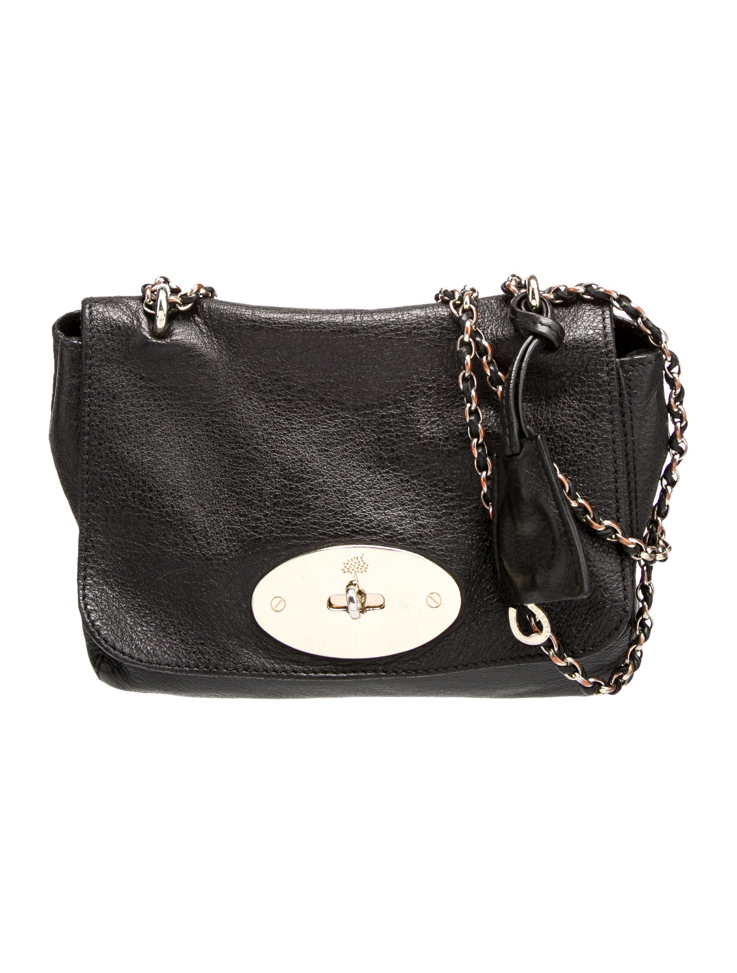 Mulberry Leather Crossbody Bag