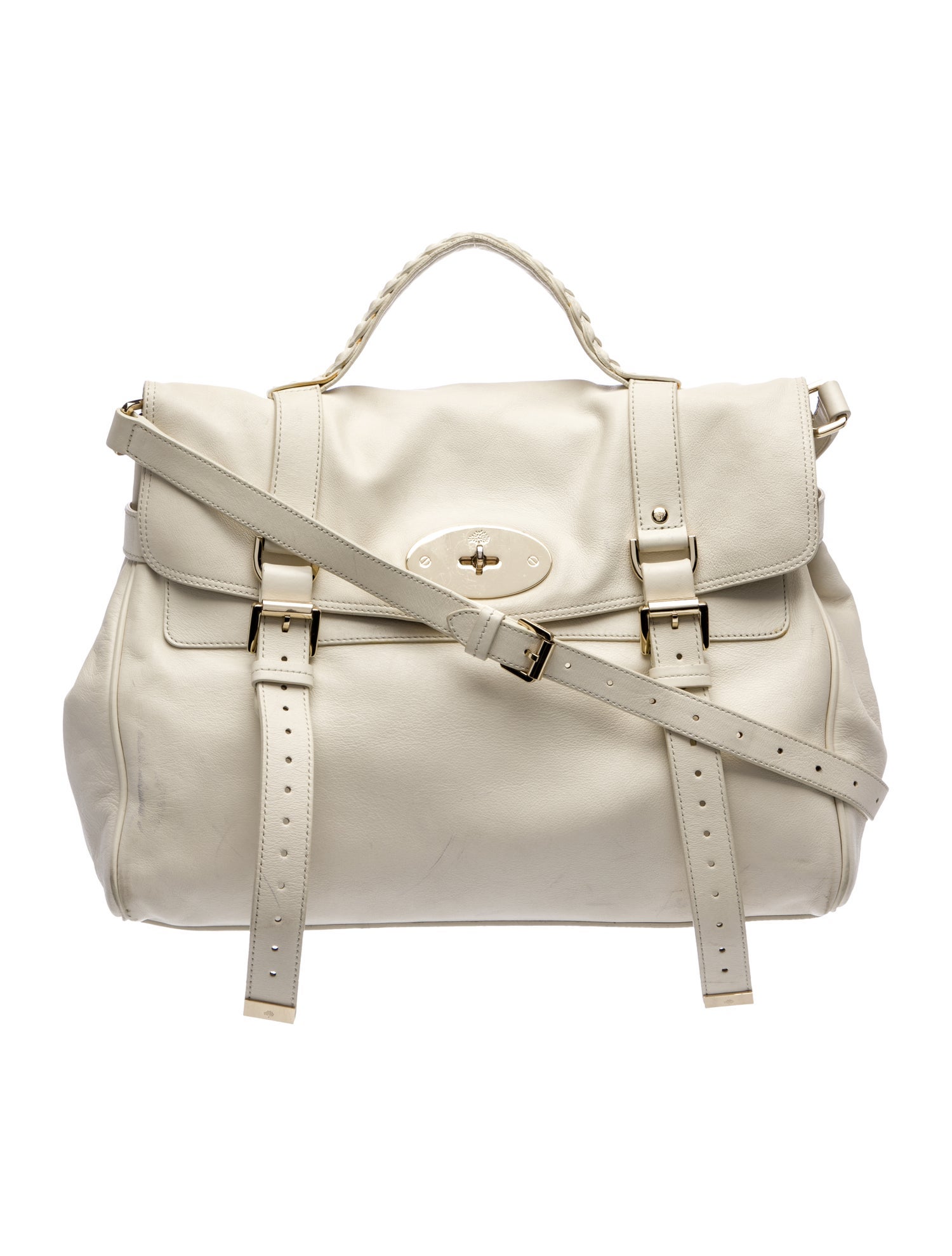 Mulberry Leather Crossbody Bag