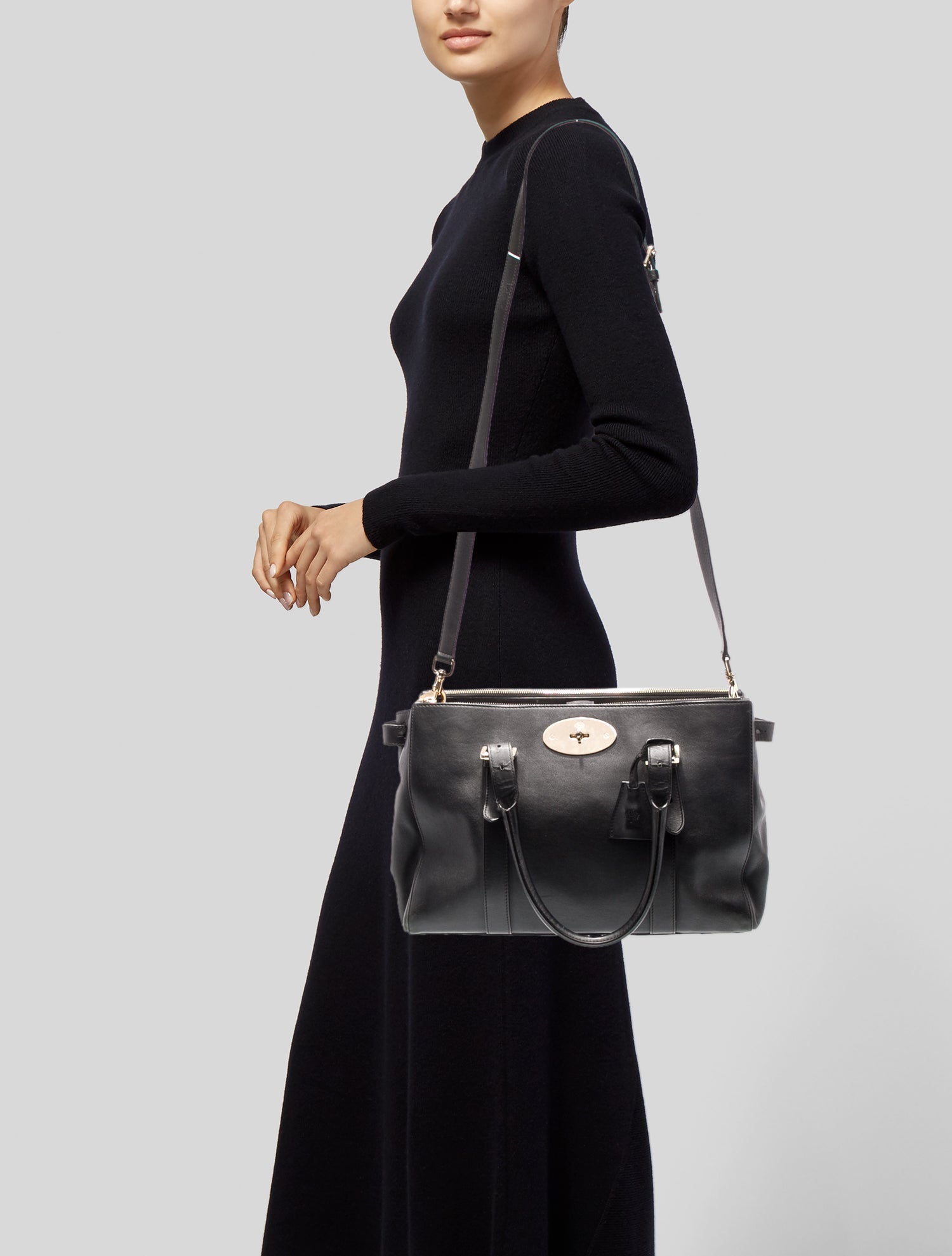 Mulberry Leather Shoulder Bag