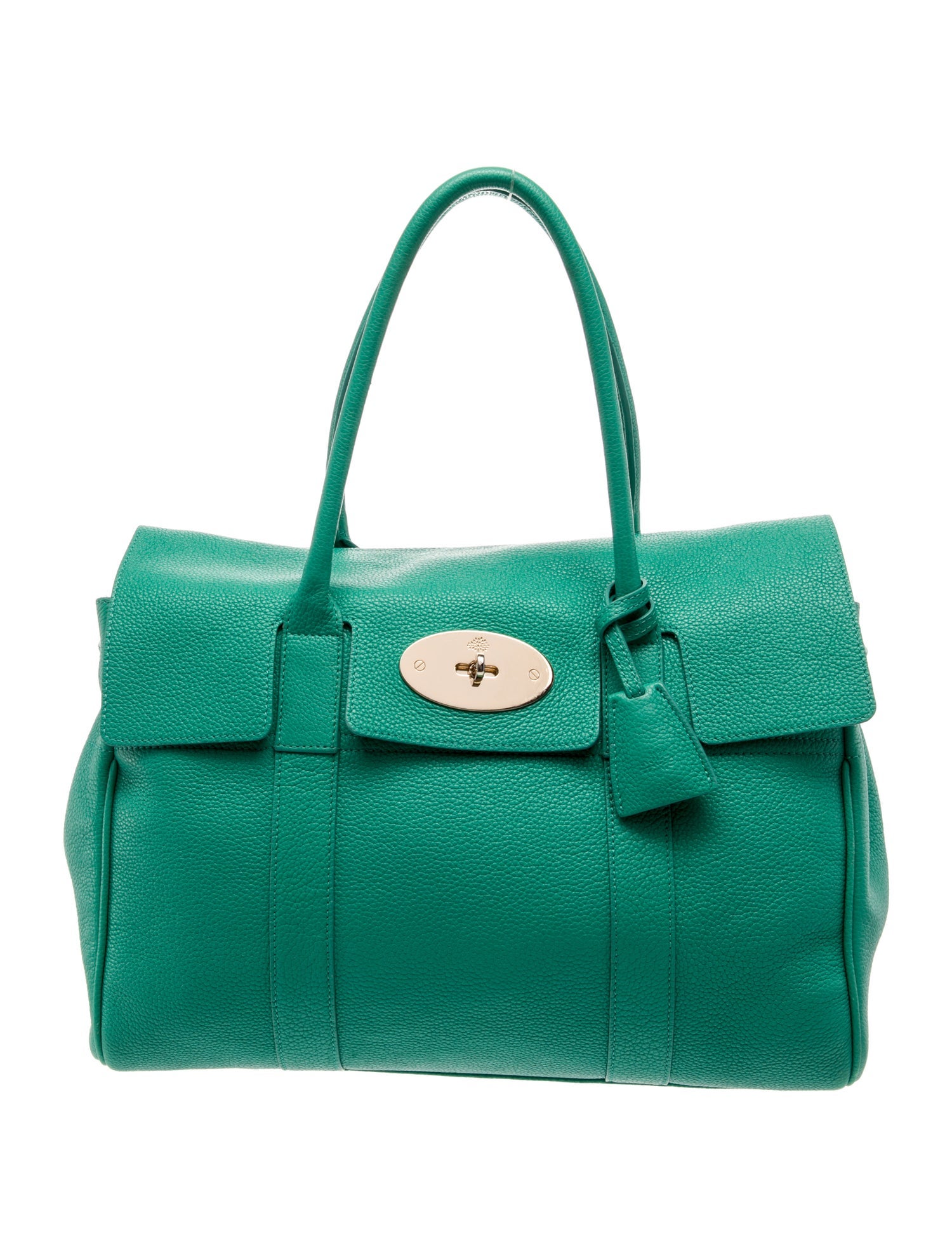 Mulberry Leather Top Handle Bag