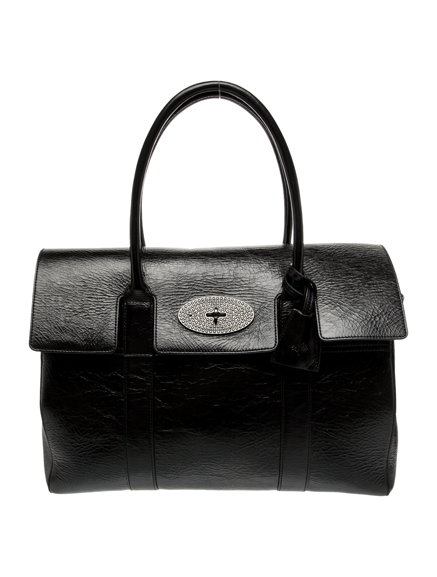 Mulberry Leather Top Handle Bag