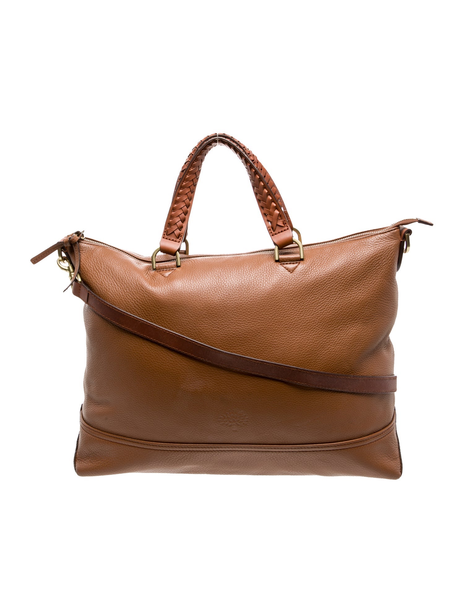 Mulberry Leather Top Handle Bag