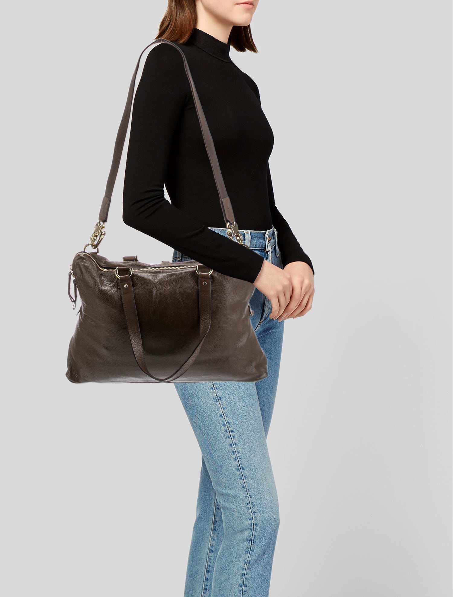 Mulberry Leather Shoulder Bag
