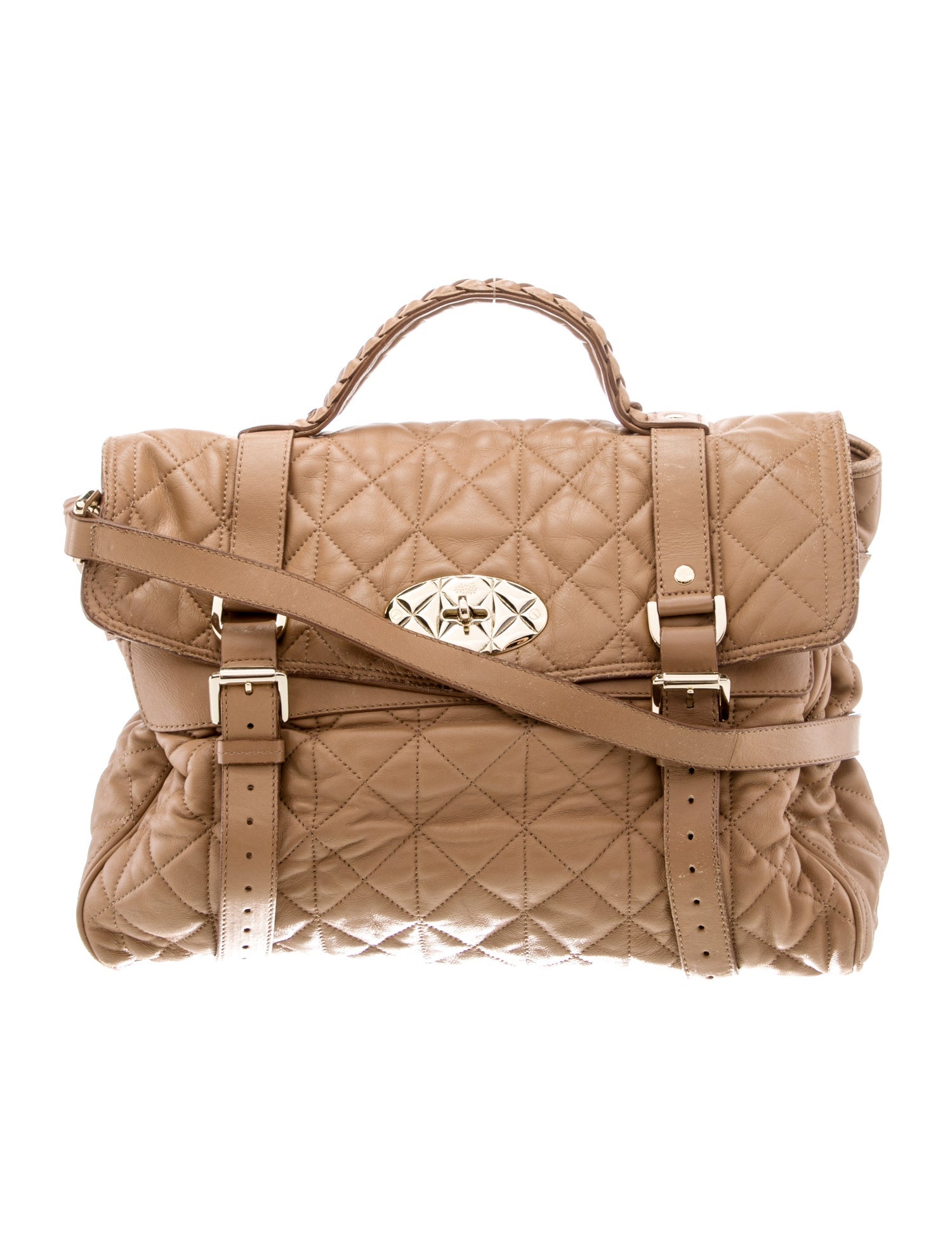 Mulberry Leather Crossbody Bag