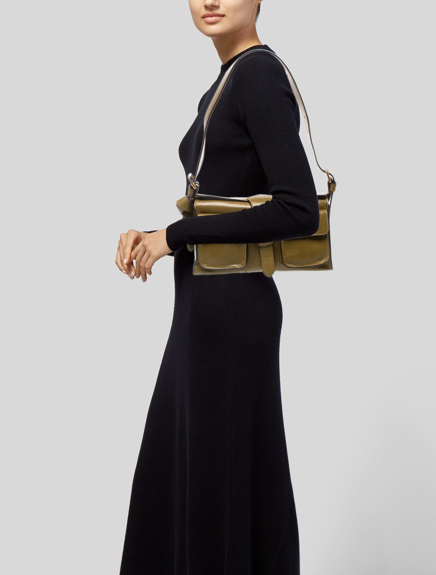 Mulberry Leather Shoulder Bag