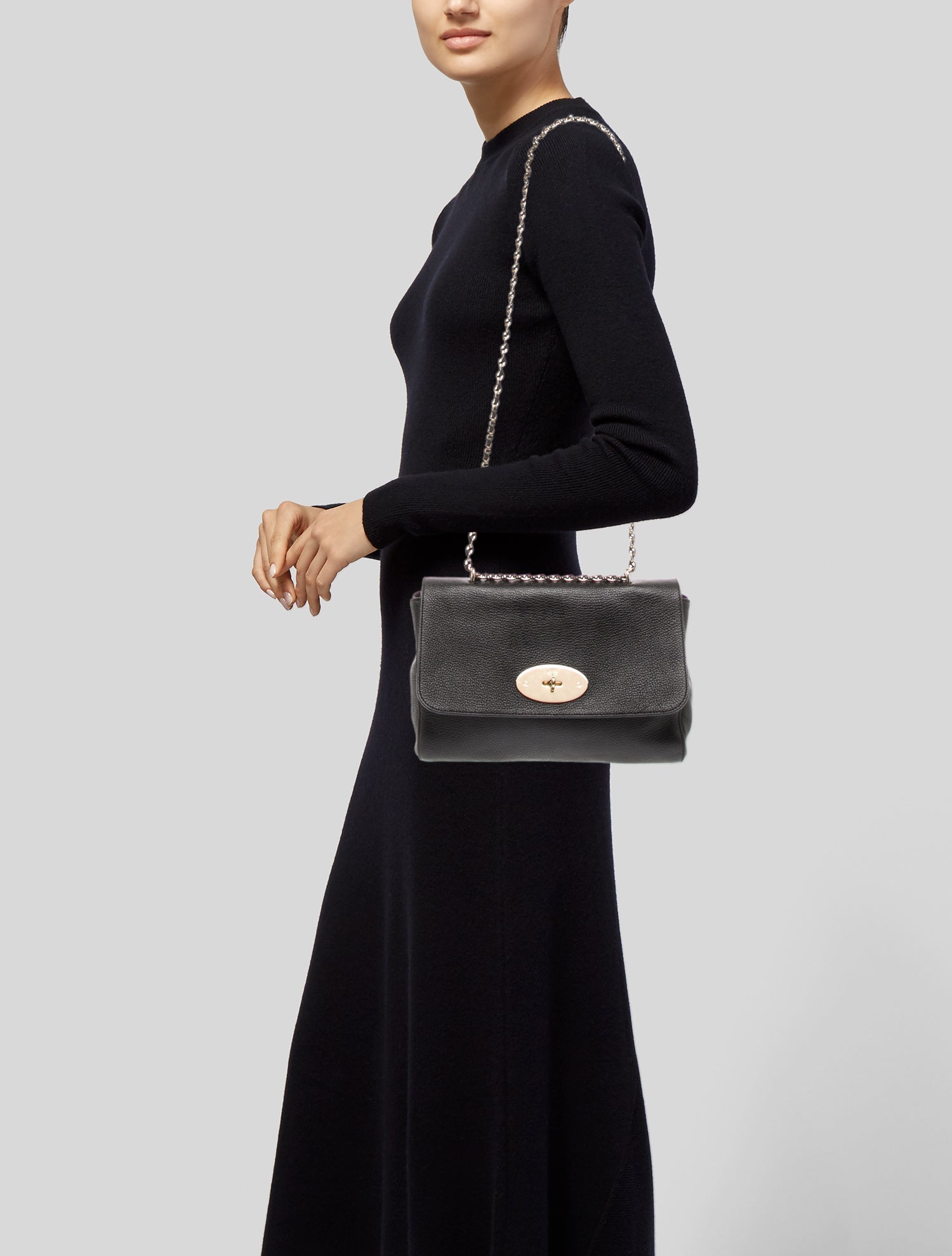 Mulberry Leather Shoulder Bag