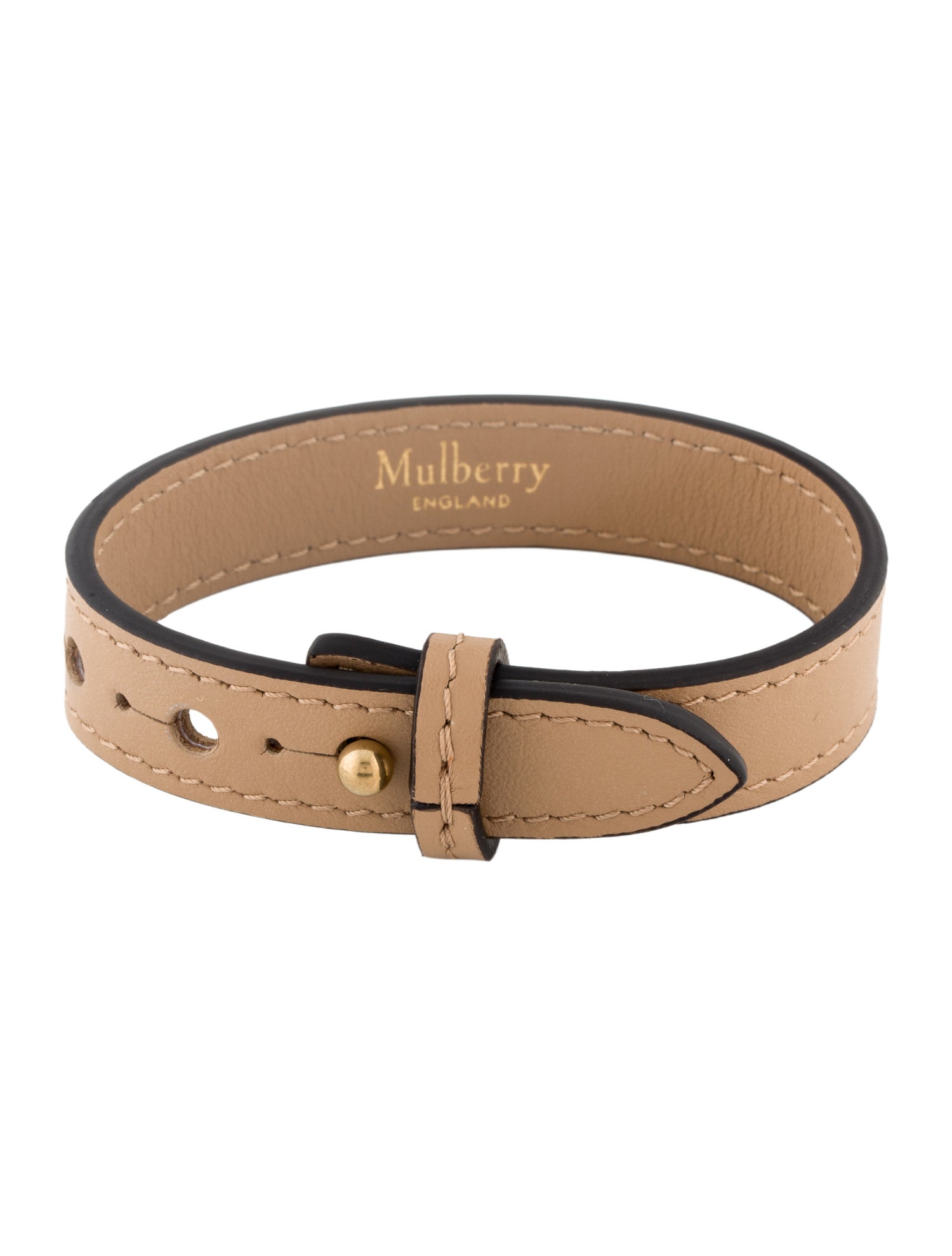 Mulberry Leather Wrap Bracelet