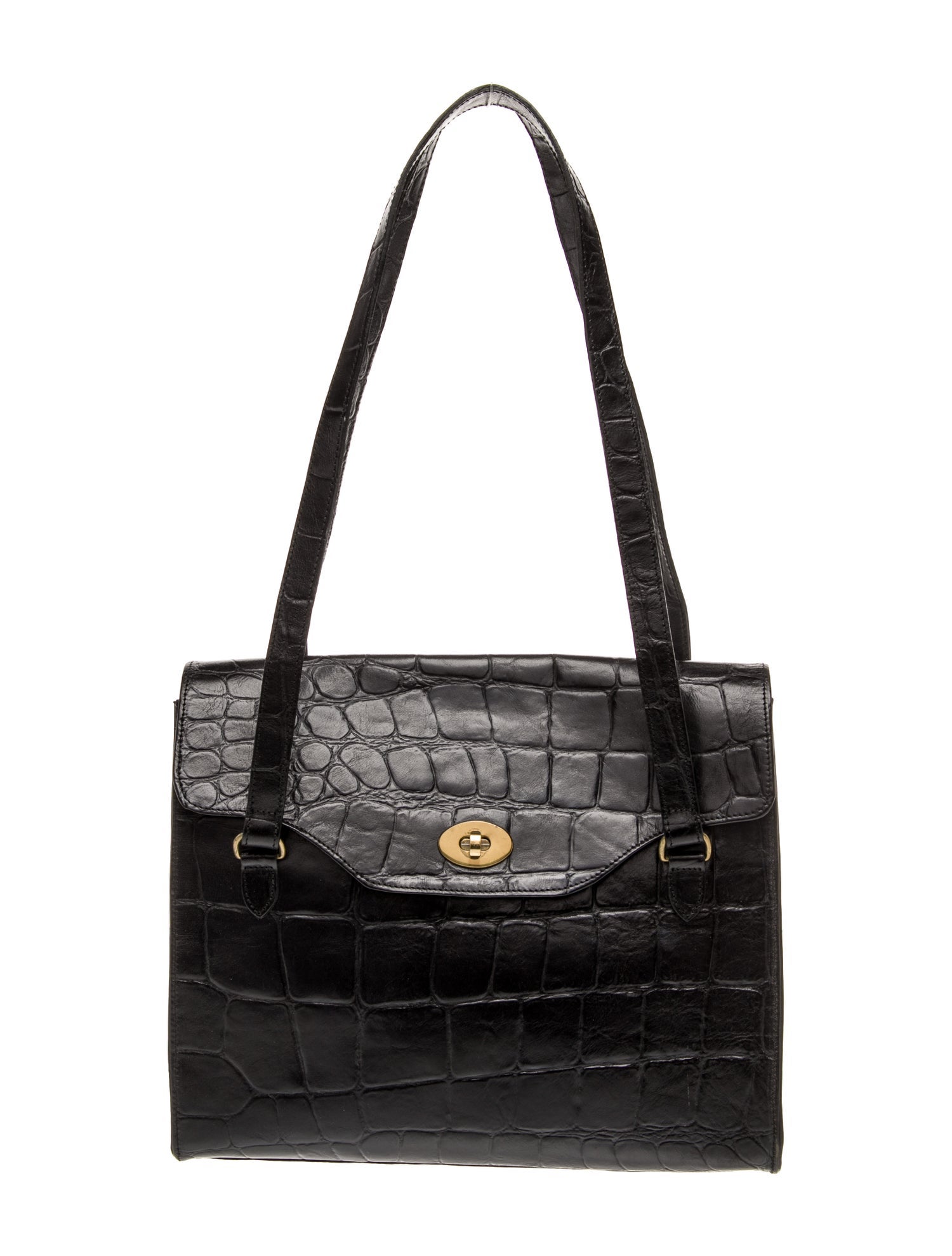 Mulberry Leather Shoulder Bag Vintage