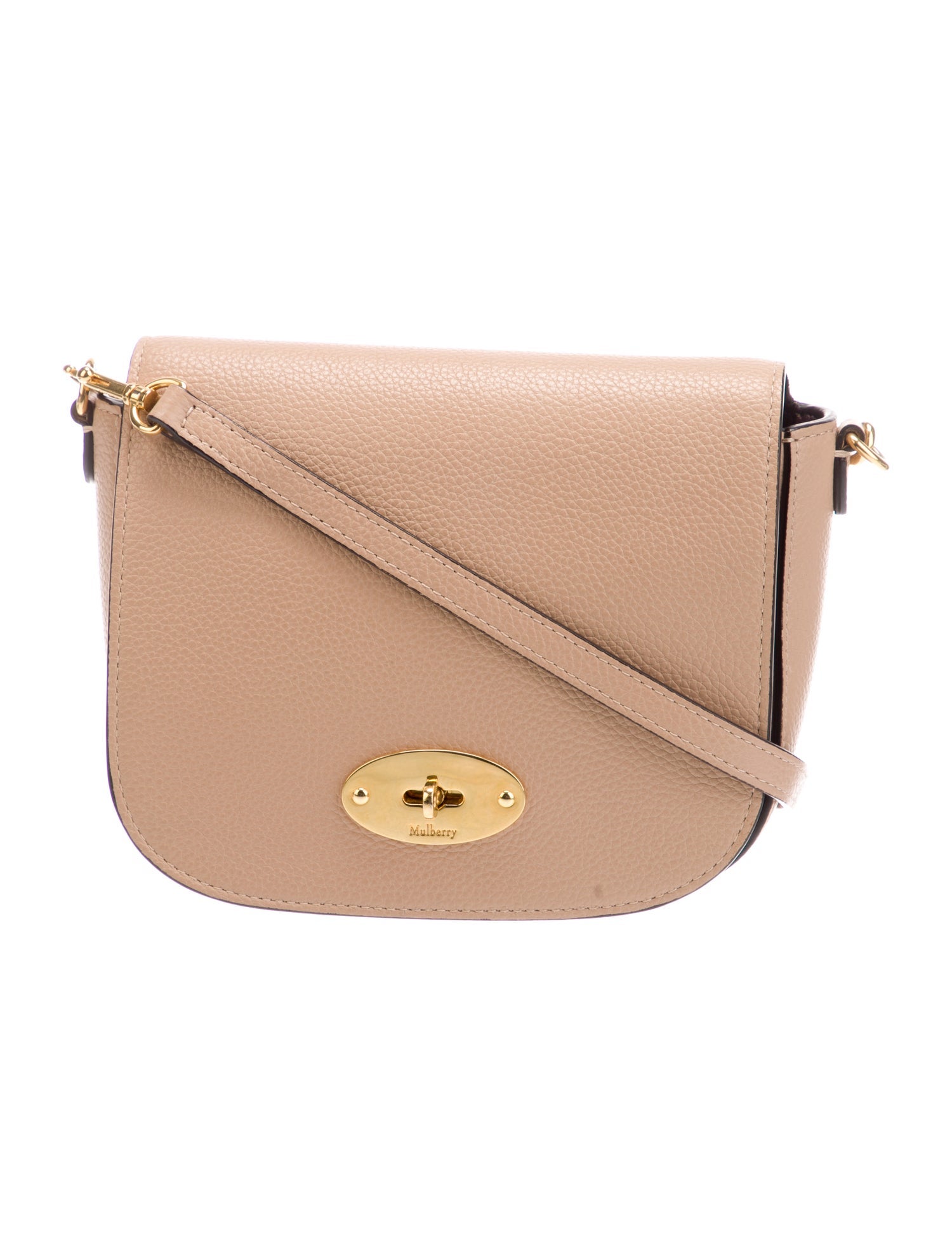 Mulberry Leather Crossbody Bag
