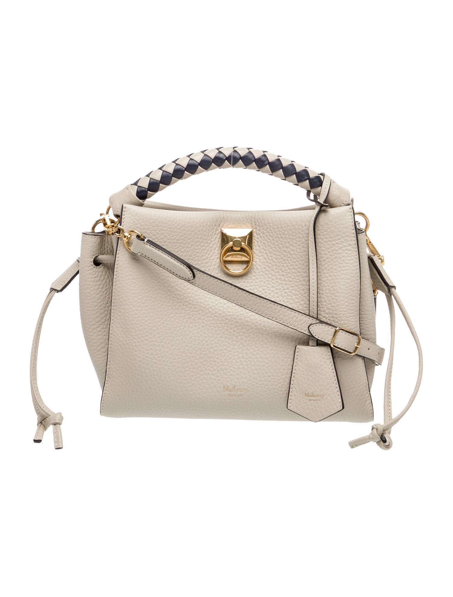 Mulberry Leather Top Handle Bag