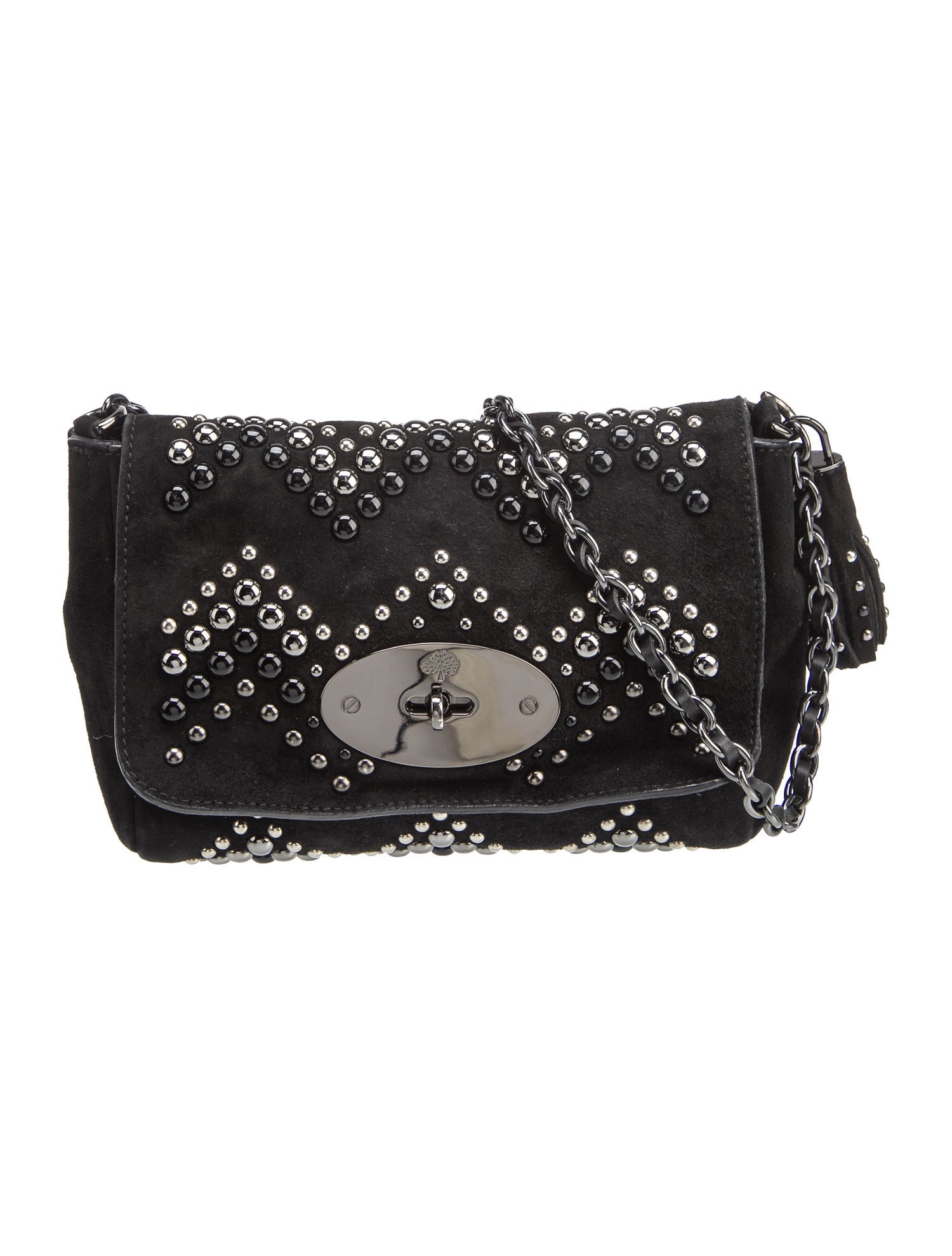 Mulberry Suede Crossbody Bag