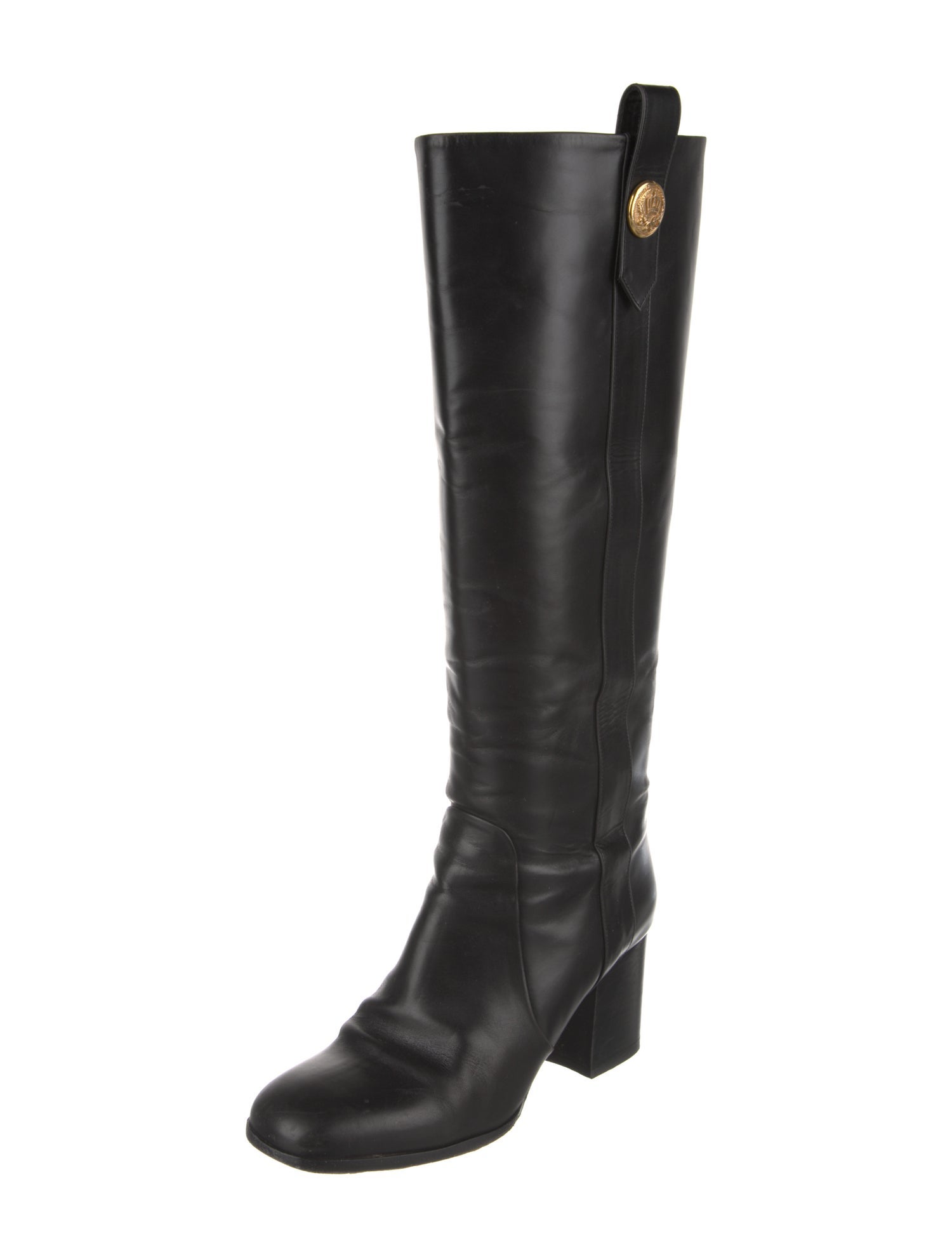 Mulberry Leather Riding Boots