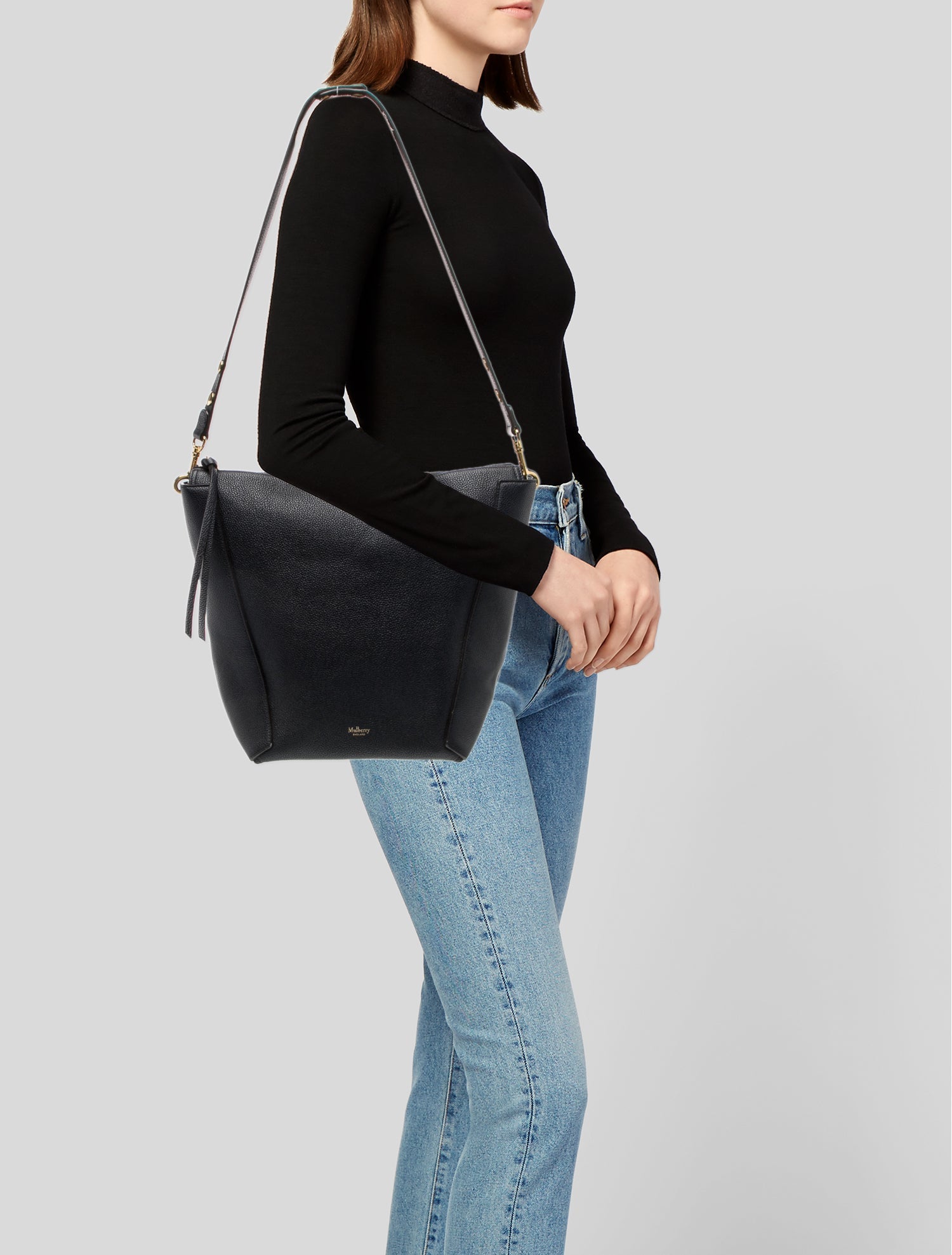 Mulberry Leather Shoulder Bag